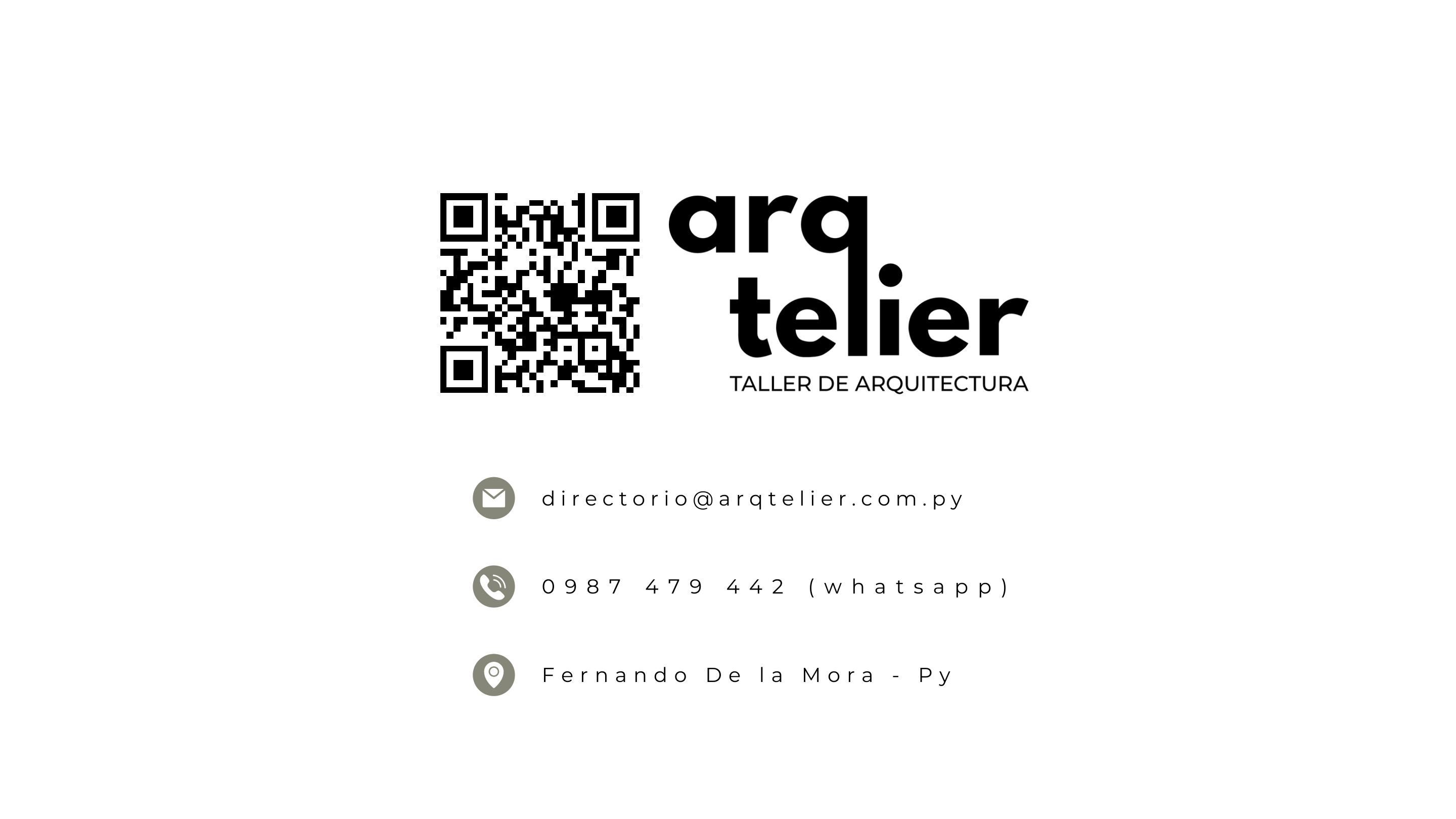Contacto Arqtelier